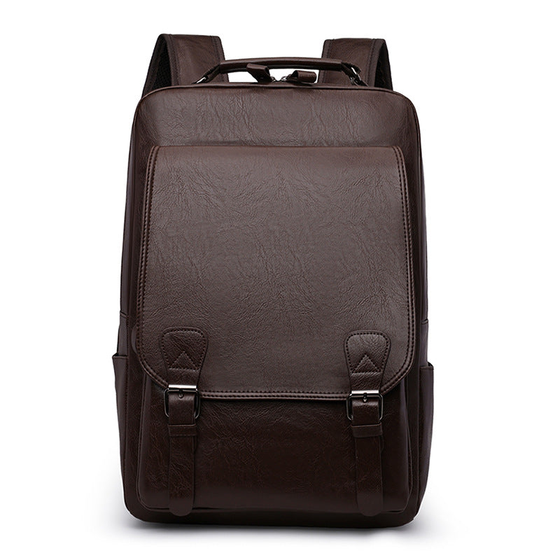 Stylish Synthetic Leather Backpack Bowlift