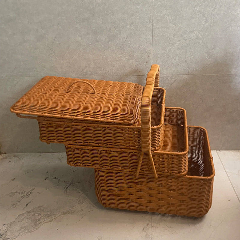 Woven Storage Basket Bowlift