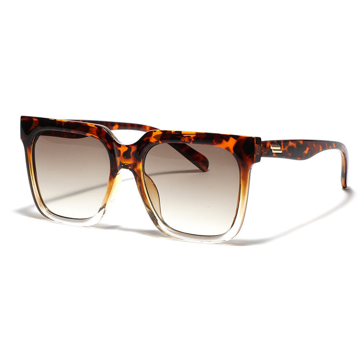 Women square sunglasses with elegant tortoiseshell design Bowlift