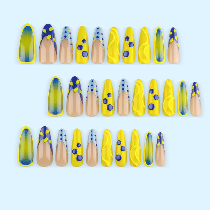 Creative Nail Art Set with Colorful and Unique Designs Bowlift