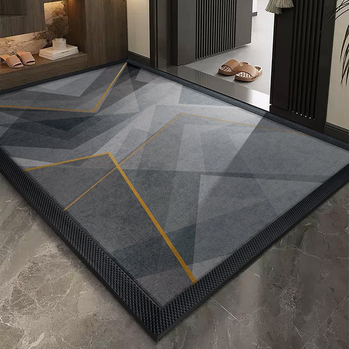 Geometric Pattern Non-Slip Area Rug