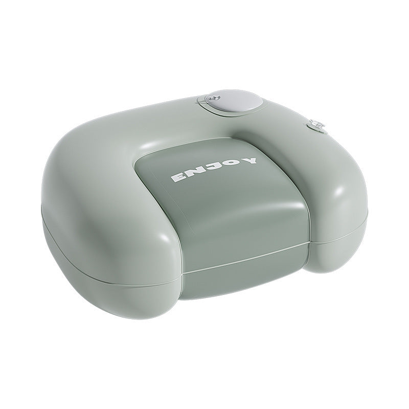 Unisex Inflatable Comfort Seat Pad with Additional Back Cushion Bowlift