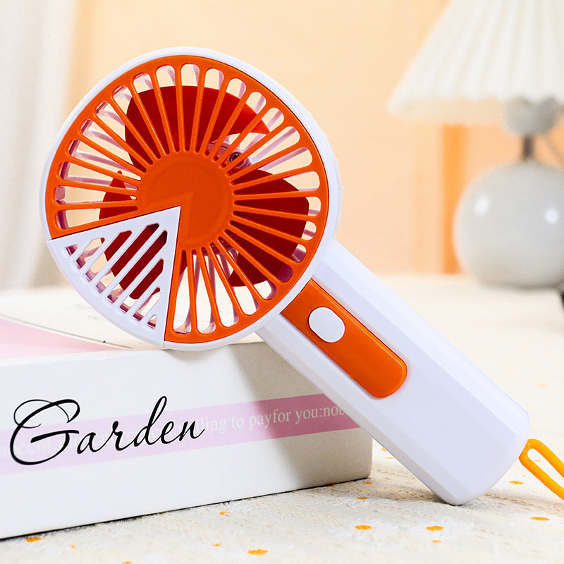 Ladies Portable Handheld Swing Fan with USB Charging Function and Flexibly Adjustable Tilt Angle Bowlift