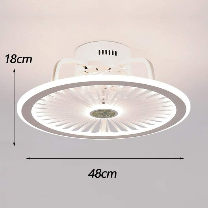 Modern Circular Ceiling Fan Light