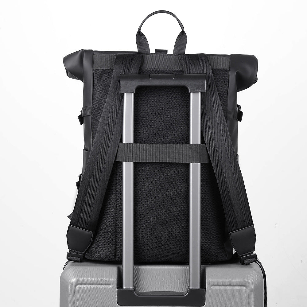 Roll-Top Waterproof Travel Backpack Bowlift
