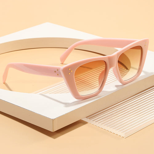 Women's Fashion Cat-Eye Sunglasses with UV Protection and Stylish Design Bowlift