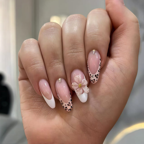 Decorative Long Stiletto Nail Art Enhancements Bowlift