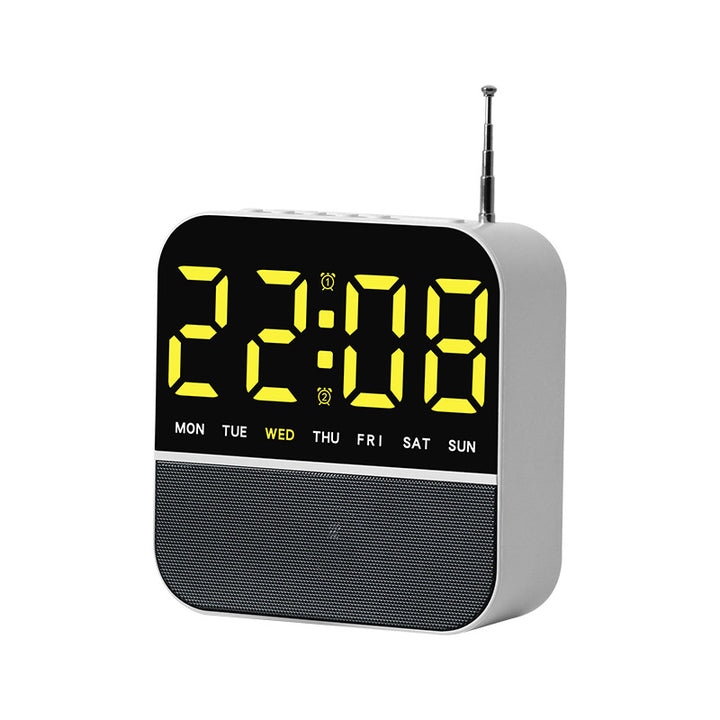 Digital Alarm Clock with LED Display Bowlift