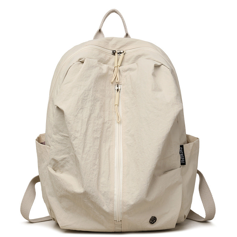 Crinkle Texture Adventure Backpack Bowlift