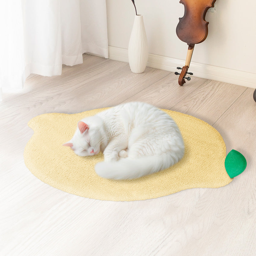 Unisex Funny and Decorative Lemon Mat Bowlift