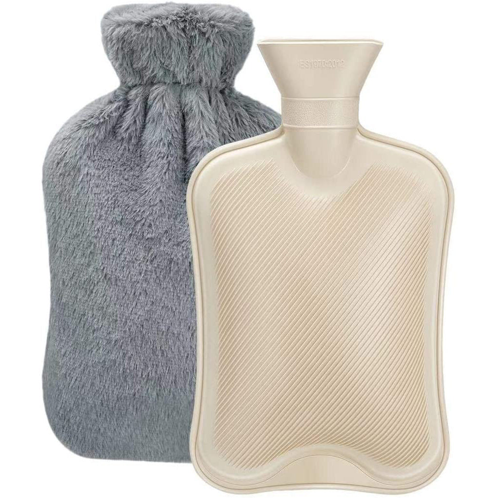 Plush Hot Water Bottle with Cover Bowlift