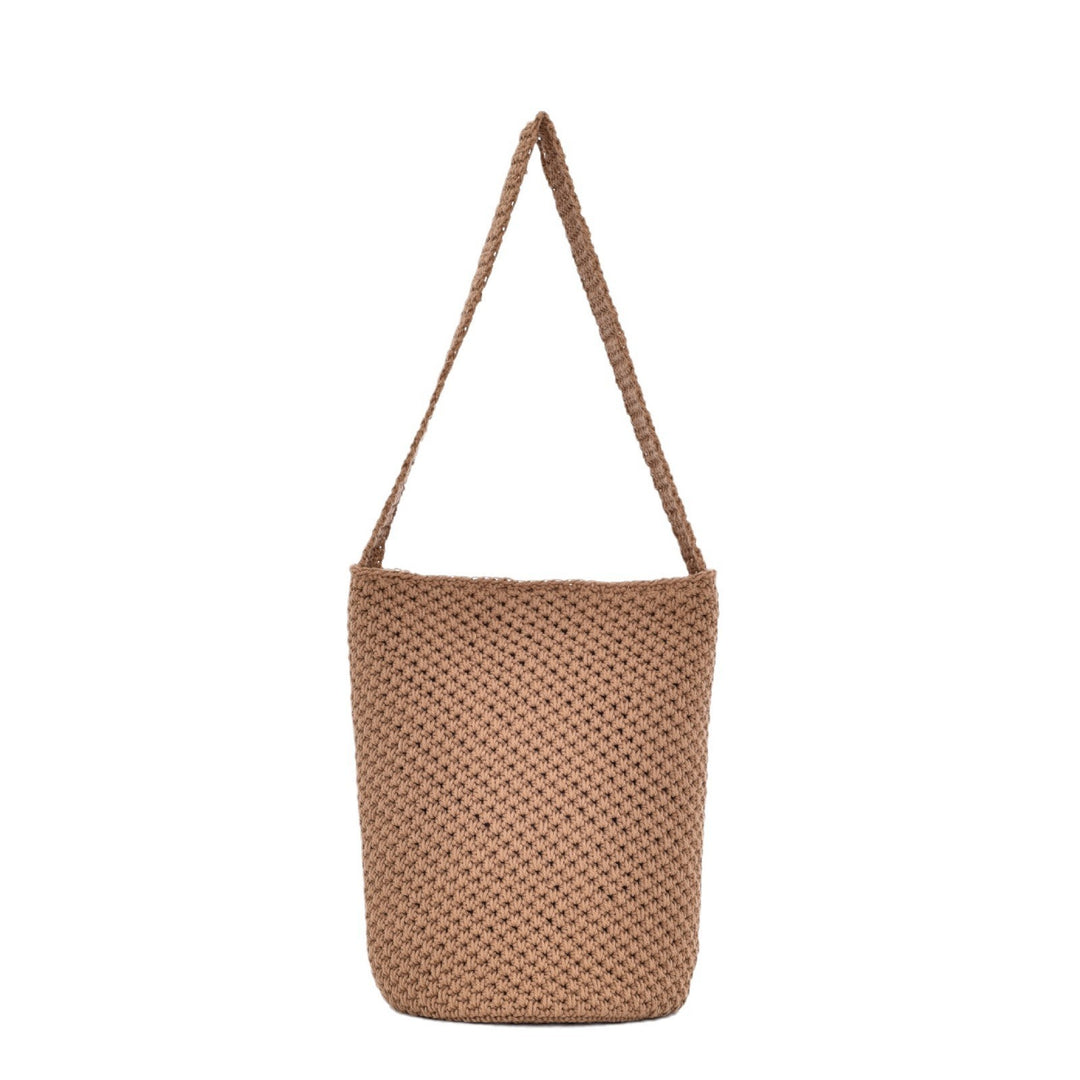 Crochet Tote Bag In Minimalist Design Bowlift