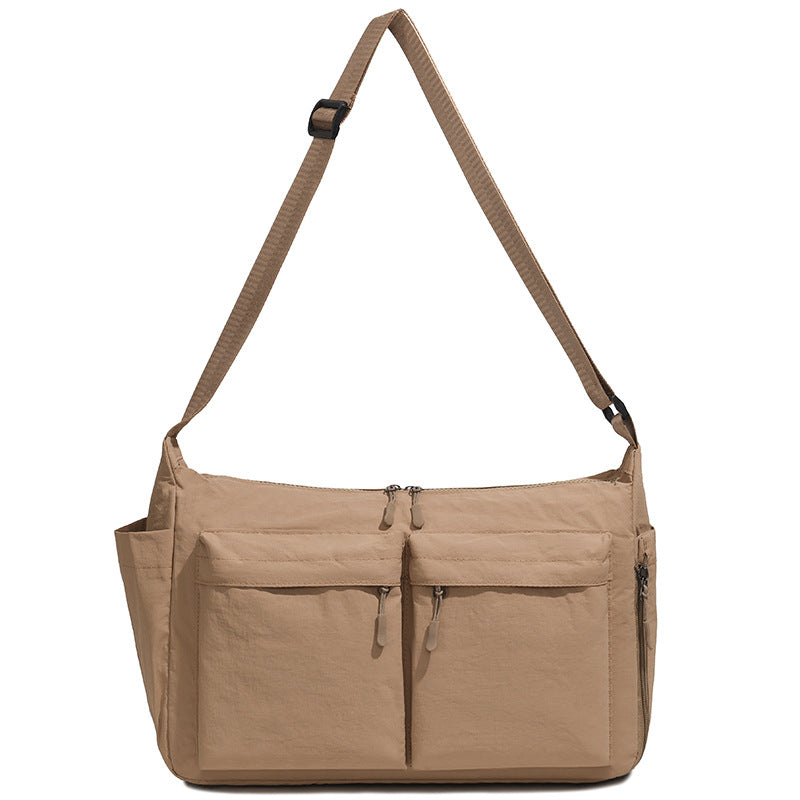 Multi-Pocket Crossbody Messenger Bag Bowlift