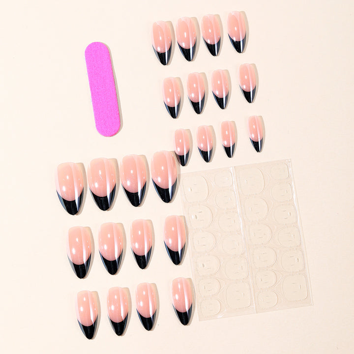 Stylish Oval Nail Art Extensions Bowlift