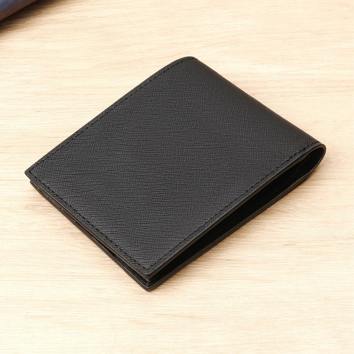 Textured Leather Card Wallet Bowlift