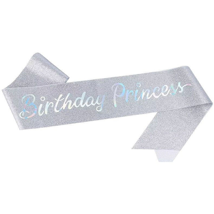 Women's Glittering Birthday Sash Bowlift