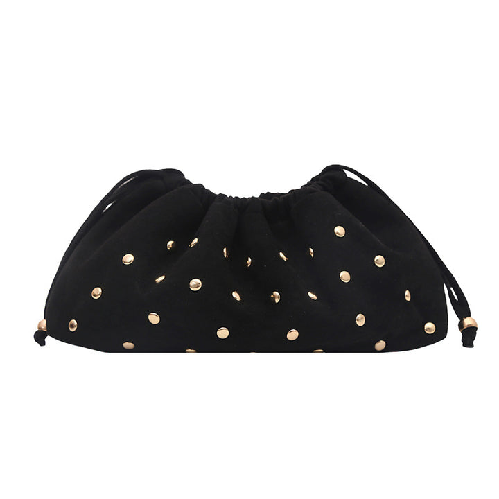 WoChic Studded Drawstring Clutch Bag Bowlift