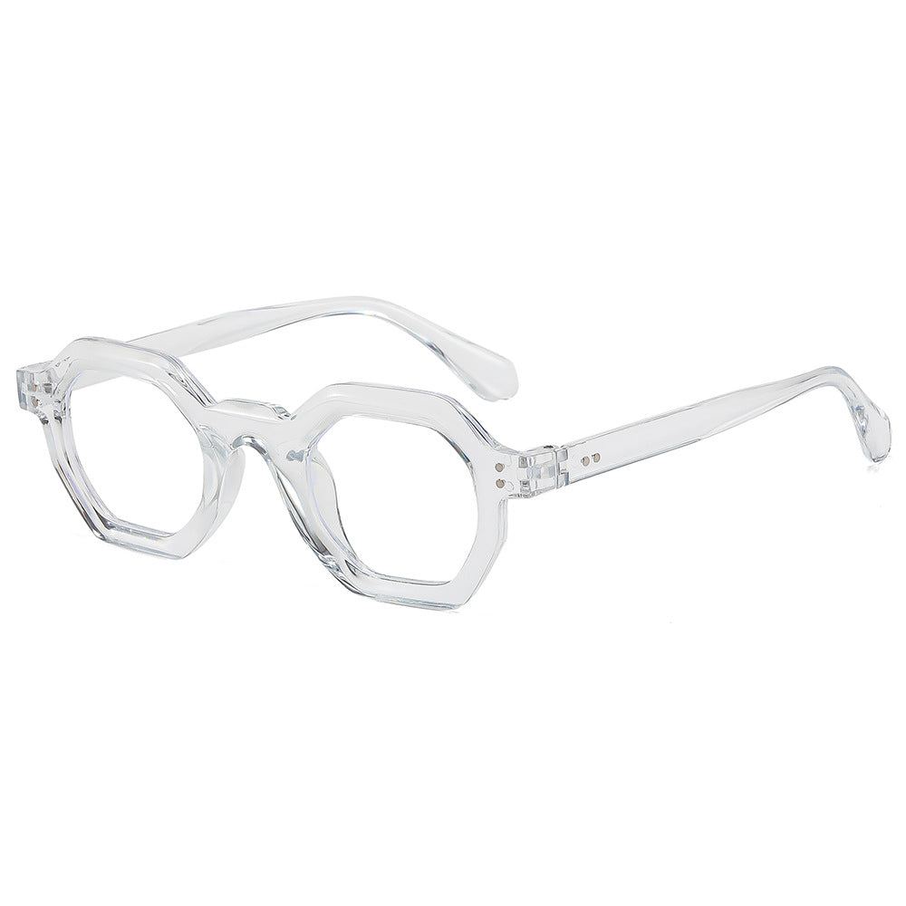 Women's octagonal sunglasses with stylish pattern and UV protection Bowlift