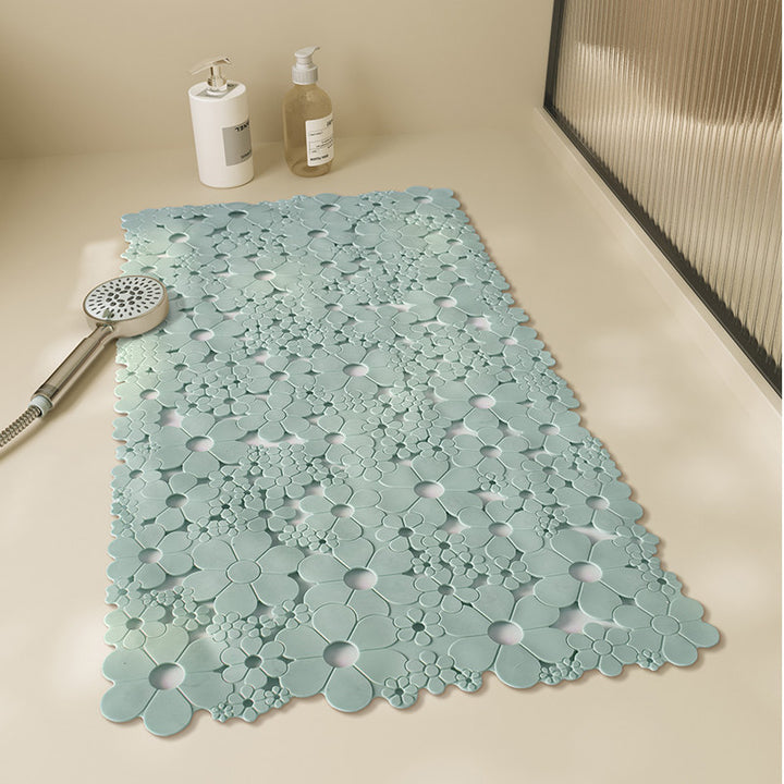 Floral Pattern Anti-Slip Bath Mat Bowlift
