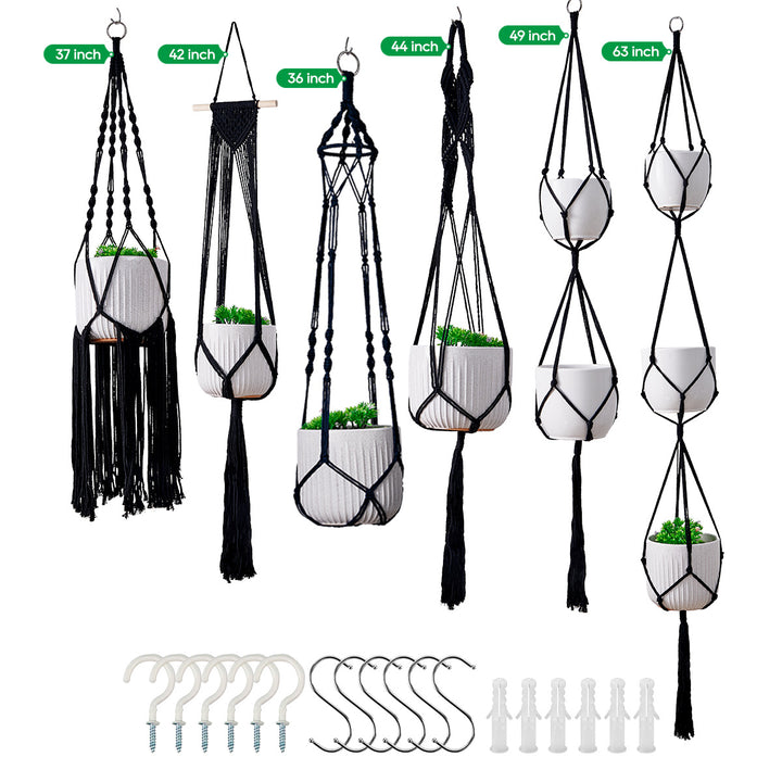 Macramé Plant Hanger Set