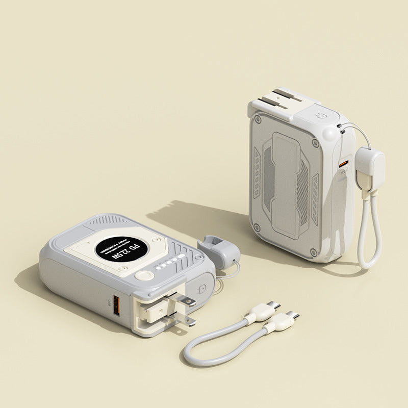 Socket Power Bank with Integrated USB Ports Bowlift