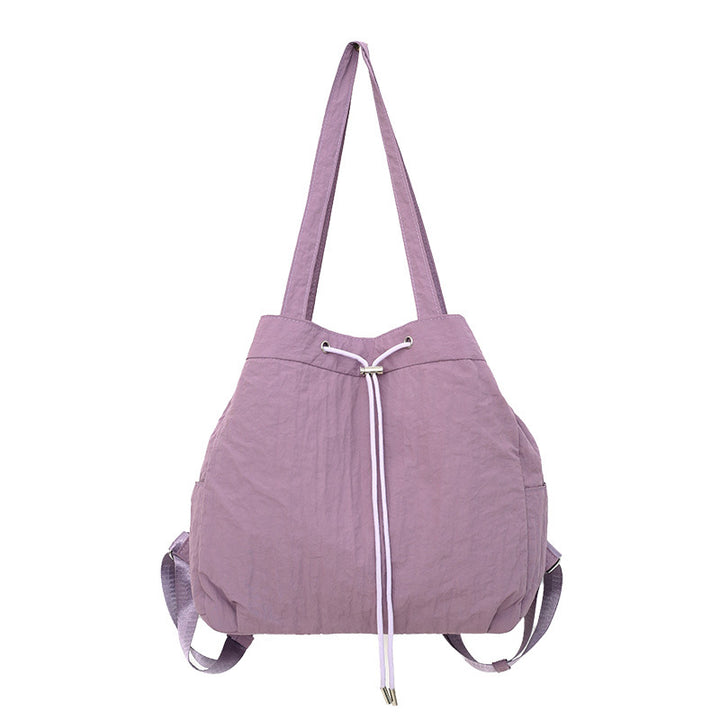 Fashionable Leisure Bag With Drawstring Bowlift