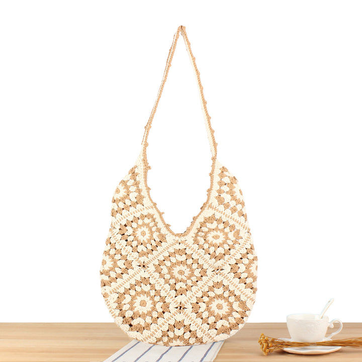 Handbag in modern crochet pattern Bowlift
