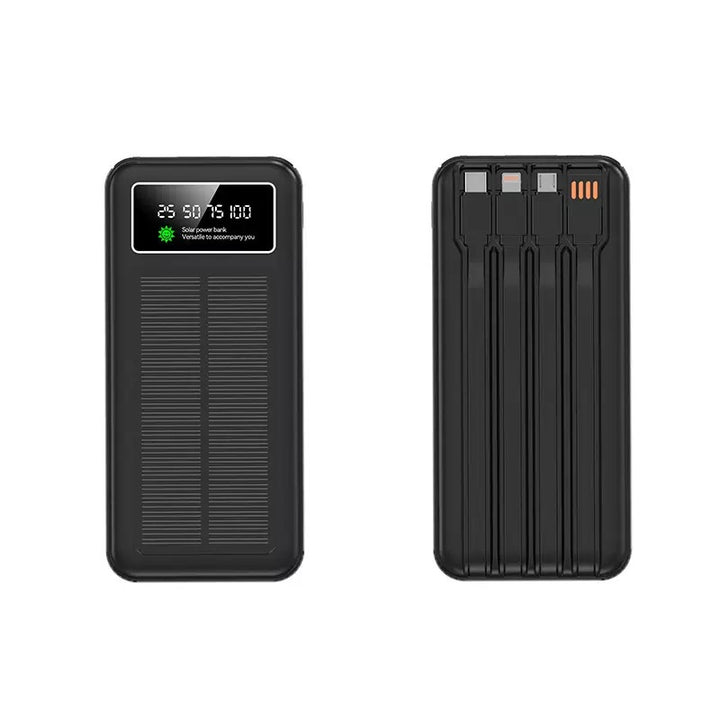 Solar Powerbank with Digital Energy Display Bowlift