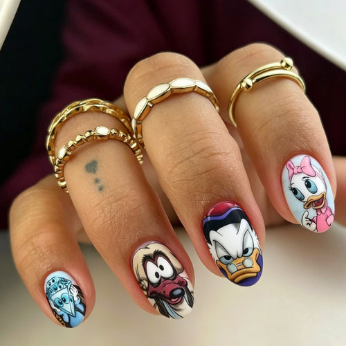Premium Nail Art with Disney Characters Bowlift