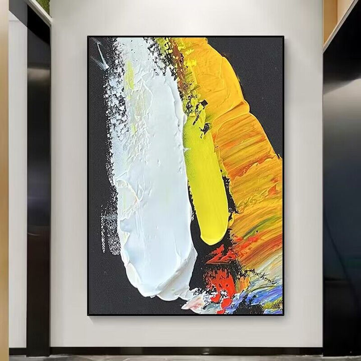 Abstract Textured Canvas Art Print