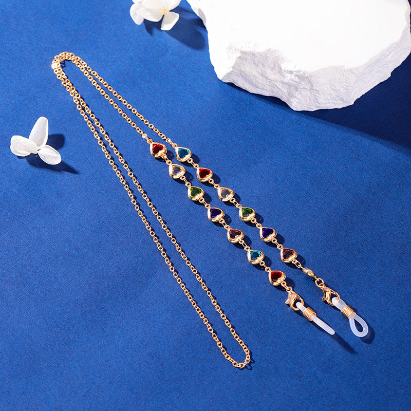 Decorative Multi-Color Eyewear Chain Bowlift