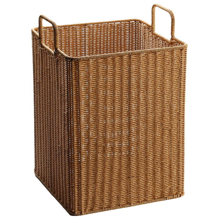 Handwoven Storage Bin with Sturdy Handles Bowlift