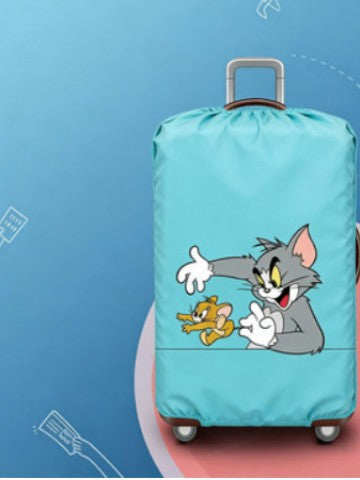 Unisex non-elastic Luggage protective cover with eye-catching design and water-repellent coating Bowlift