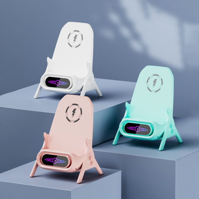 Qi Wireless Charger with Built-in Display Bowlift
