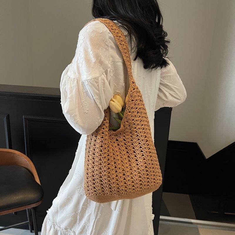 Handmade Macrame Tote Bag Bowlift