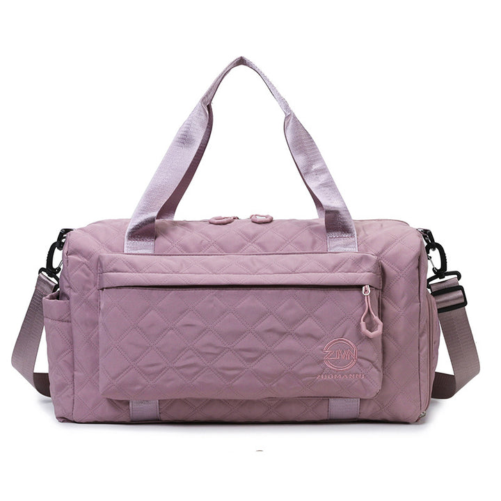 Sporty Weekend Bag With High-Quality Lining Bowlift