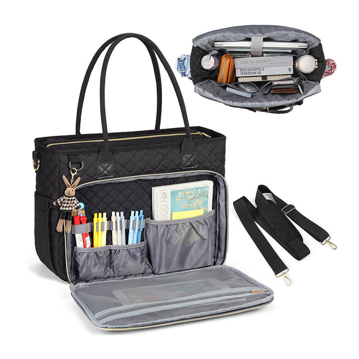 Stylish and spacious handbag with practical compartments Bowlift