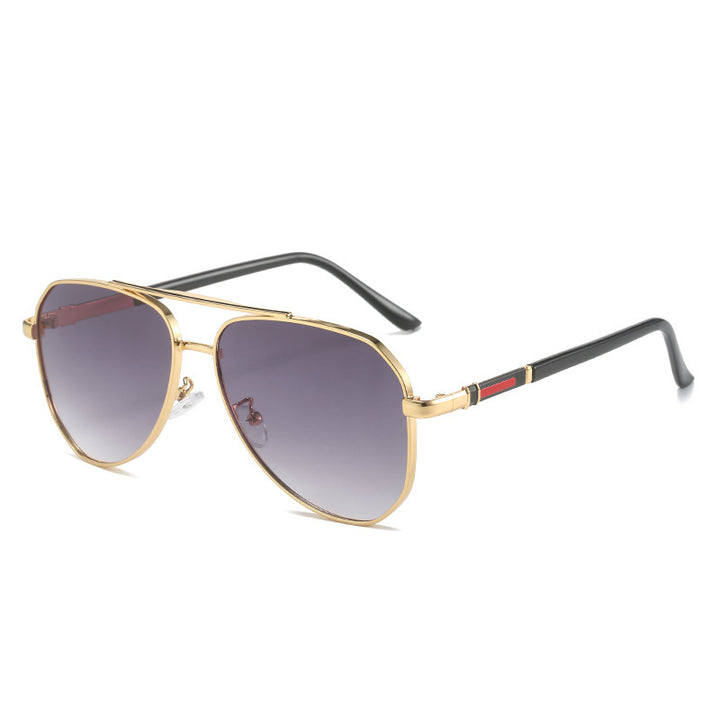 Women's designer sunglasses with oval frame and luxurious accents Bowlift