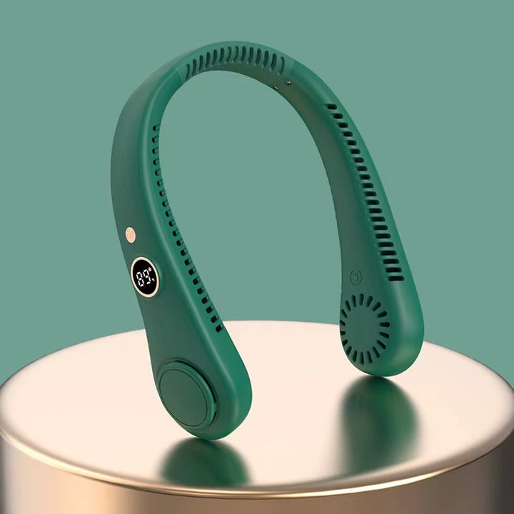 Women Portable Cooling Neckband Fan Bowlift