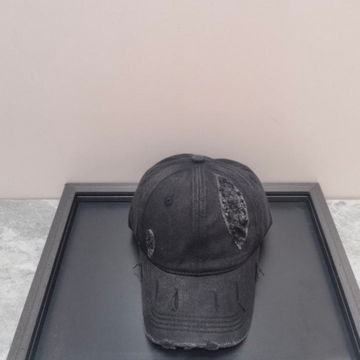 Women's Distressed Vintage Baseball Cap Bowlift