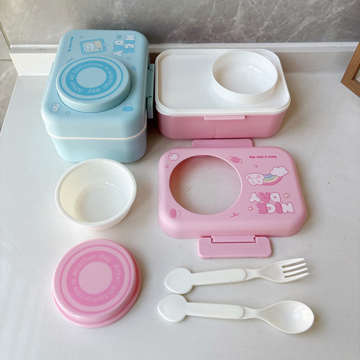 Cute Cartoon-Themed Lunch Box Container