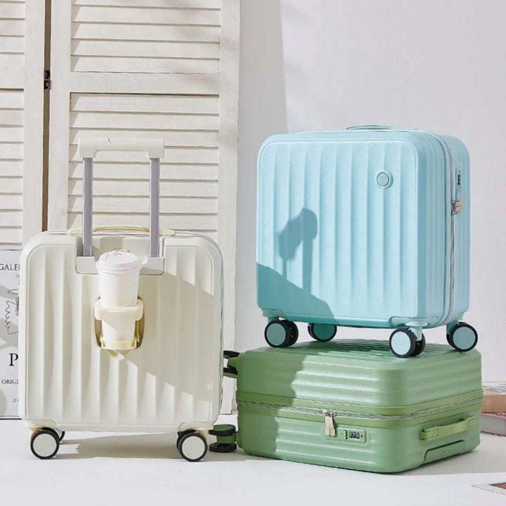 Compact Rigid Travel Luggage Bowlift