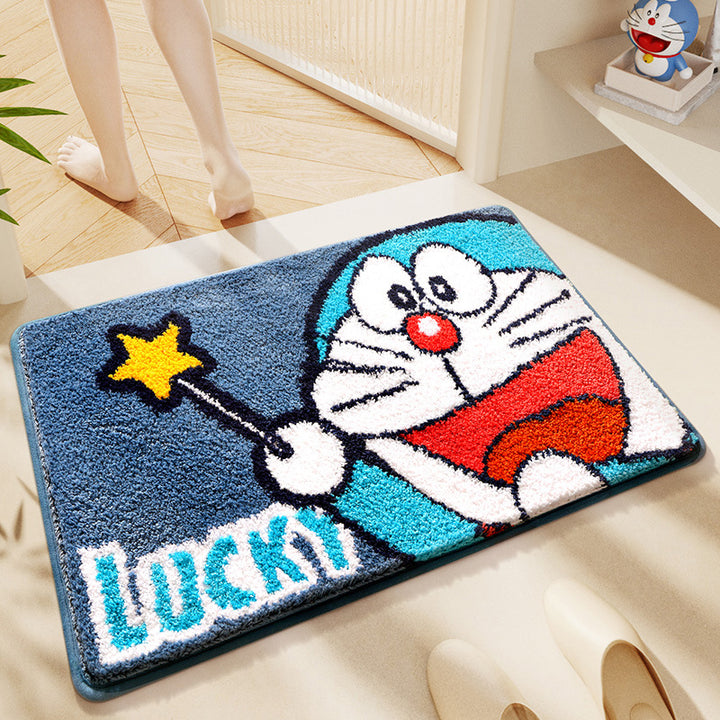 Floral Bath Mat Bowlift