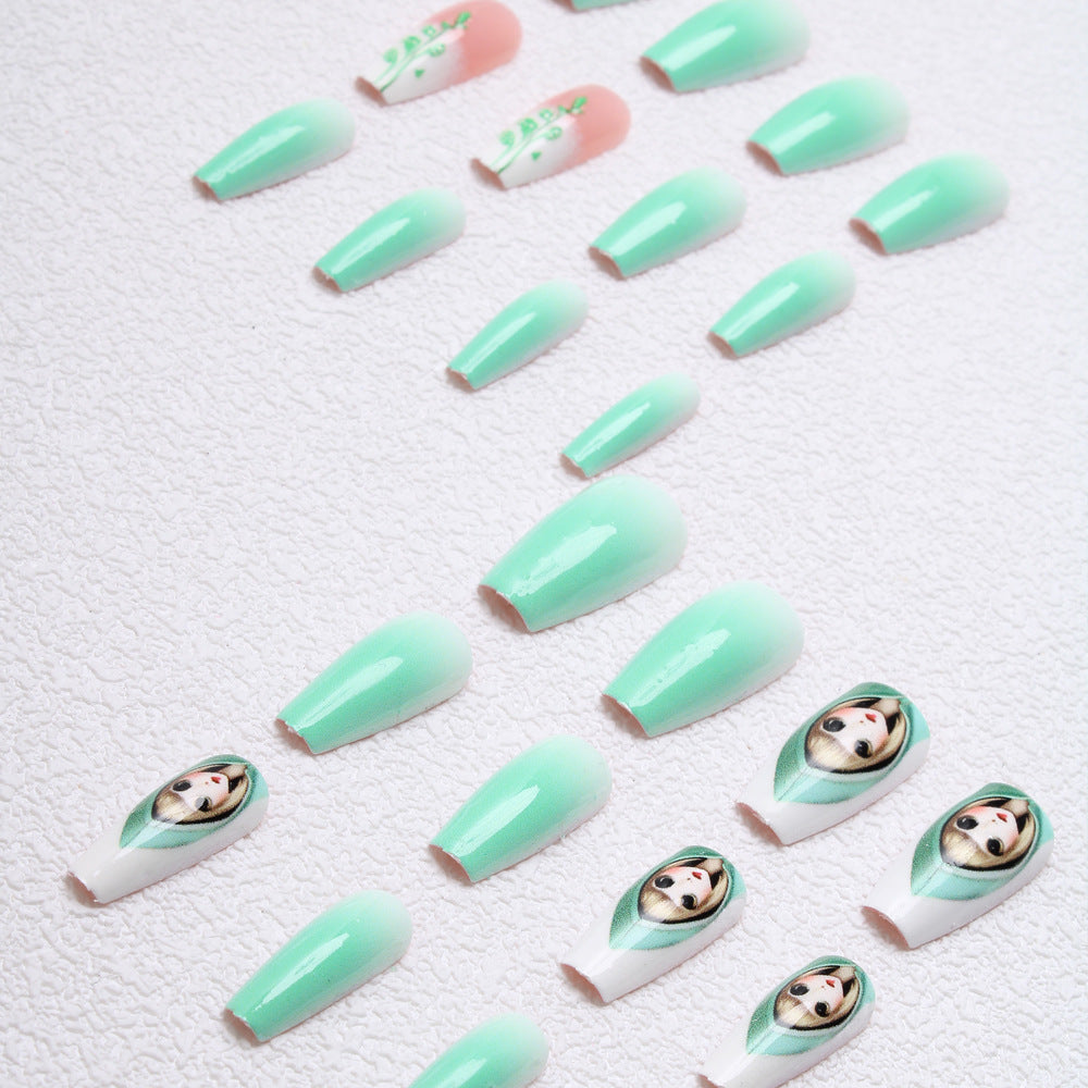 Artistic Character Design Press-On Nails Bowlift