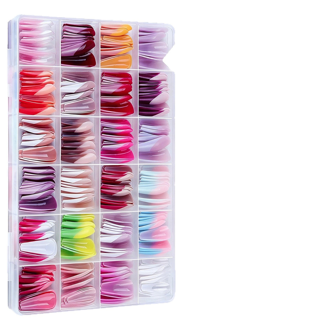 Multi-Design Press-On Nail Tips Collection Bowlift