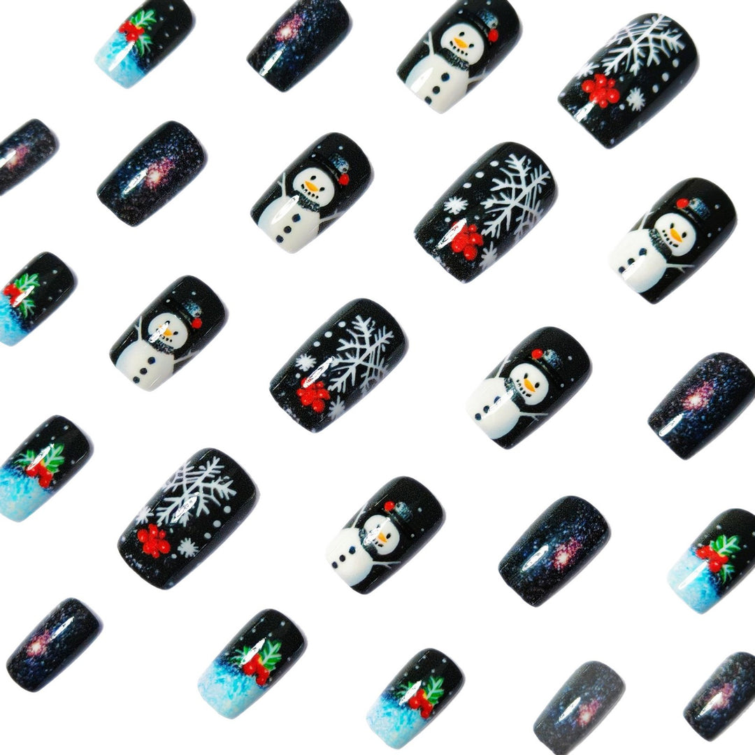 Winter Nail Art Bowlift