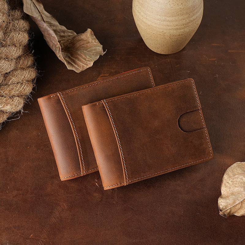 Premium Leather Wallet with RFID Protection