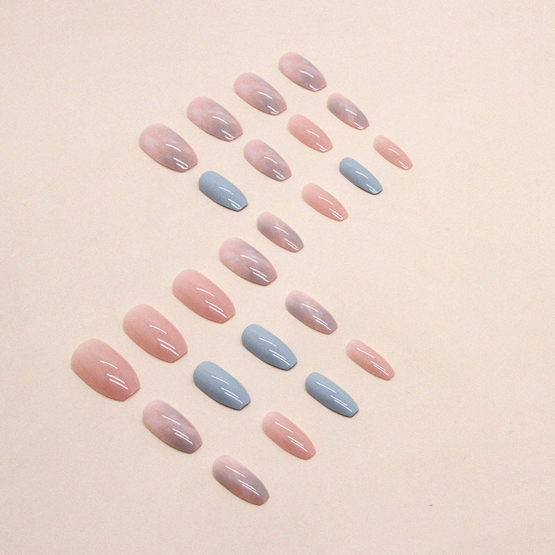 Ombre Glossy Nail Tips Bowlift