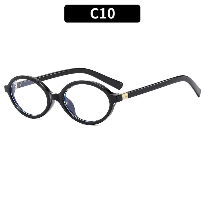 Elegant Oval Frame Eyewear
