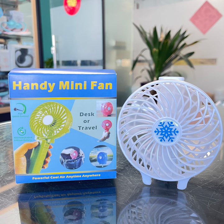 Unisex Compact Travel Mini Fan Bowlift